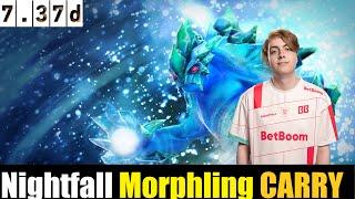  Nightfall [Morphling] HC 7.37D - DOTA 2 HIGHEST MMR #dota2   #dota2gameplay #topmmr