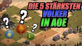 Die 5 STÄRKSTEN Völker in AoE2! (2024) feat. Bodkin Arrow