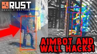 AIMBOT AND WALL HACKS IN RUST CONSOLE… what?