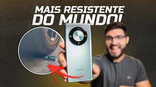 CHEGOU! O Smartphone MAIS BONITO sendo SUPER RESISTENTE! HONOR Magic6 Lite! Unboxing e testes