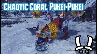 Chaotic Coral Pukei Pukei MHW:Iceborne Mods 8'25 Dual Blades