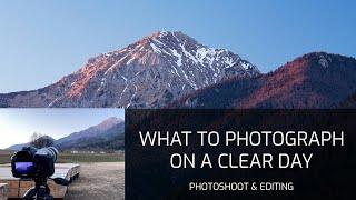 What can I photograph on a clear day? – Blue sky photography