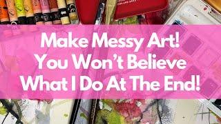 Watercolor Techniques For Abstract Mixed Media Art On Paper
