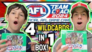 The Most INSANE Pack Opening! AFL Teamcoach 2024 Box Break