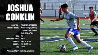 Joshua Conklin | Soccer Highlight Video 2022