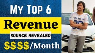 My Top 6 Revenue Sources to Make Thousands Of Dollars Every Month | Mangesh Kumar Bhardwaj