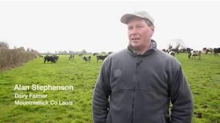 Dairy Farmer Alan Stephenson, Mountmellick, Spring Breeding Plans for his herd