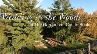 Wedding in The Woods Ceremony Site at The Gardens of Castle Rock