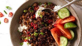 Vietnamese Caramalised Pork Bowls