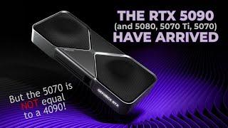 No, the 5070 is NOT a 4090 - NVIDIA RTX 5090, 5080, 5070 Ti CES Keynote Recap