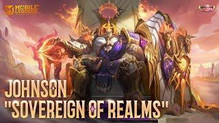 New Legend Skin | Johnson "Sovereign of Realms" | Mobile Legends: Bang Bang