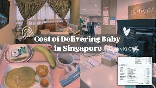 Cost of Delivering baby in Singapore KKH Meal Menu and Room Tour ️