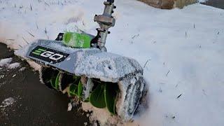 EGO 56V Multi Head Snow Shovel Attachment Review