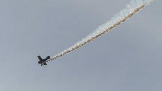 Pitts Special, second of two displays at Lee on Solent Seafront, Hampshire UK  - 7th May 2023