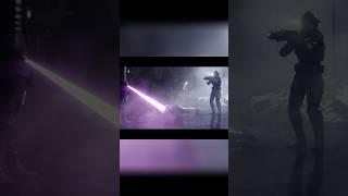 Clone Troopers in the Dark: Unexpected Lightsaber Battle! #starwars #starwarsvisions #starwarscanon
