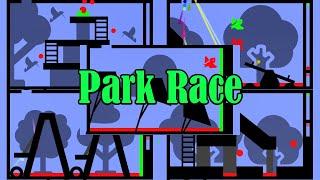 24 Marble Race EP.18 :  Park Race (by Algodoo)
