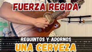 [TABS] UNA CERVEZA / Fuerza Regida - Manuel Turizo - Tutorial - REQUINTOS - ADORNOS - Guitarra