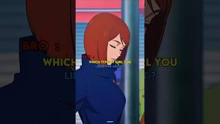 which type of girl you like the most ️ #anime #shorts