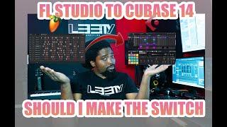 Making A  Full Production in Cubase 14 As an FL Studio Producer