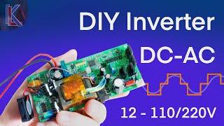 How to make SAFE, EFFICIENT, and COMPACT Inverter (likes: 1237, dislikes: 12)