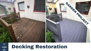 Decking Restoration using Cuprinol Anti-Slip Decking Stain (Silver Birch)