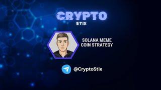 The ABSOLUTE BEST Solana Meme Coin Trading Strategy for Beginners #solanabot #solana