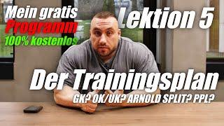 Trainingsplanung - ALLES was du wissen musst! - KOSTENLOSER Trainingsplan - Lektion 5