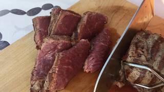 Tagliata di codone con Weber Q1200