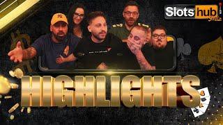 Slotshub Skillz Big Wins & funny moments | Η Άρπα της Νίκης & To περίεργο ραντεβού του Κοντόπα