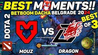 MOUZ vs dragon esports  - HIGHLIGHTS - BetBoom Dacha Belgrade 2024 | Dota 2