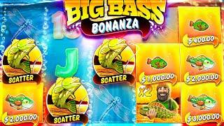 Rolling HUGE Big Bass Bonanza BONUS?!