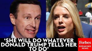 'She Is A Sycophant To Donald Trump': Chris Murphy Denounces Pam Bondi As New AG Pick