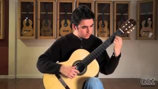 'Six Lute Pieces' (arr. Segovia) played by Taso Comanescu