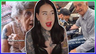 Tattoo Enthusiast Reacts To: Tattooed Grandparents