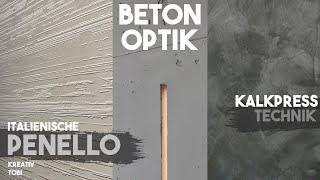 3 Spachteltechniken in einem Video lernen (Betonoptik, italienische Kalkpress Technik) | kreativtobi