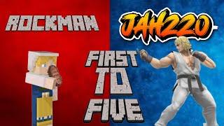 Facing the Best Ken in The World!! - RockMan vs. Jahzz0 (First to Five)