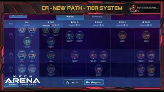 THE REAL DEAL - NEW Progress Path | Tier SYSTEM | Mech Arena