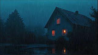 Deep Sleep Under the Rain ️ Soothing Rain Sounds - Heavy Rain ASMR for Deep Sleeping & Relax