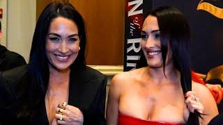 NIKKI & BRIE GARCIA TALK ROYAL RUMBLE, CURRENT FAVE WOMEN'S WRESTLERS & MORE!