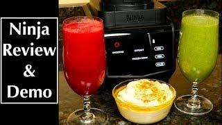 Ninja Smart Screen Blender Duo with Freshvac Technology Review and Demo