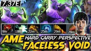 Crazy Play Ame - Faceless Void The Hard Carry - Dota 2 Pro Full Gameplay Patch 7.37E #facelessvoid