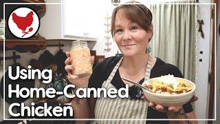 Easy Dinner for Two | Using Home Canned Chicken