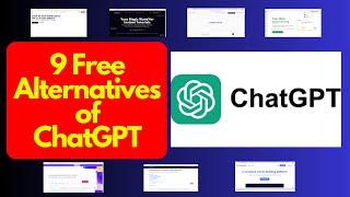 Free Chatgpt Alternative | 9 alternative of ChatGPT | Alternatives of ChatGPT | ChatGPT Alternative