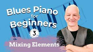 Blues Piano for Beginners 3,  Let's combine chords, blues scale & turnaround (Now With Sheet Music)