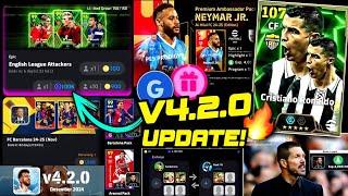 eFootball™ 2025 v4.2.0 Update Is Here  Players Exchange, Gp Box Draw, Ambassador & Manager Packs