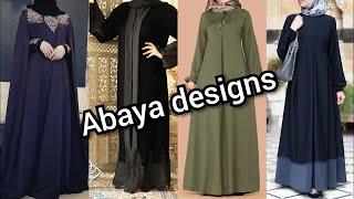 stylish and simple abaya designs 2023 |  black simple abaya designs | by FRANKLIN VIDEO.