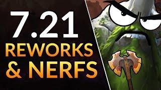 HUGE CHANGES! IO REWORKED - Buffs and Nerfs of Patch 7.21 | Dota 2 Guide