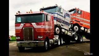 Old school Peterbilt 362 cabovers