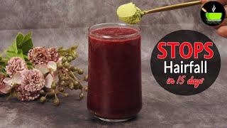 1 Glass a Day - Stops Hair Fall in 15 Days | Drink This For Faster Hair Growth & Thickness | Drink