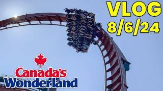 First Time EVER at Canada's Wonderland! | Vlog 8/6/24